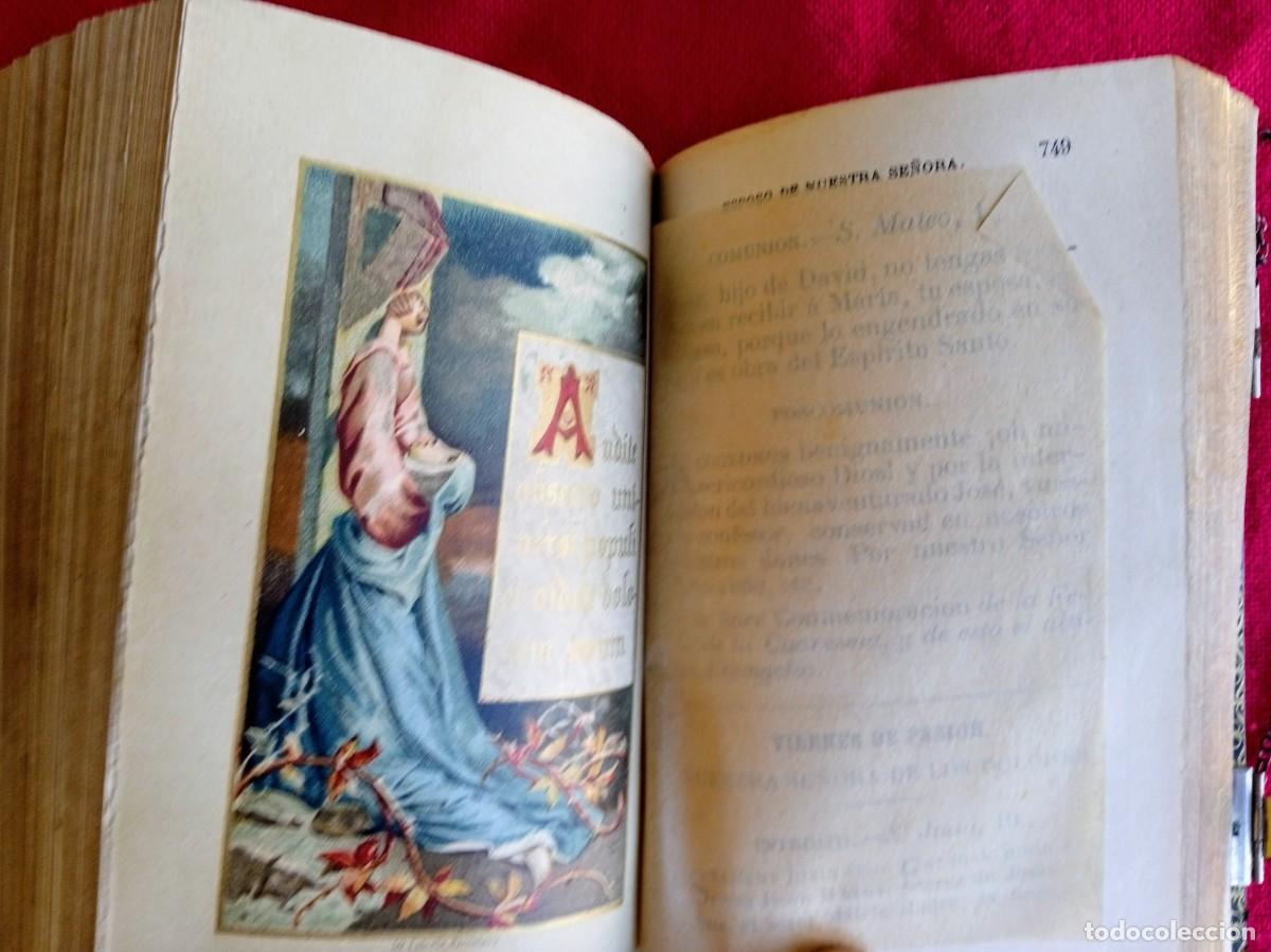 Libros antiguos: Libro antiguo religioso Eucologio 1883 - Foto 12