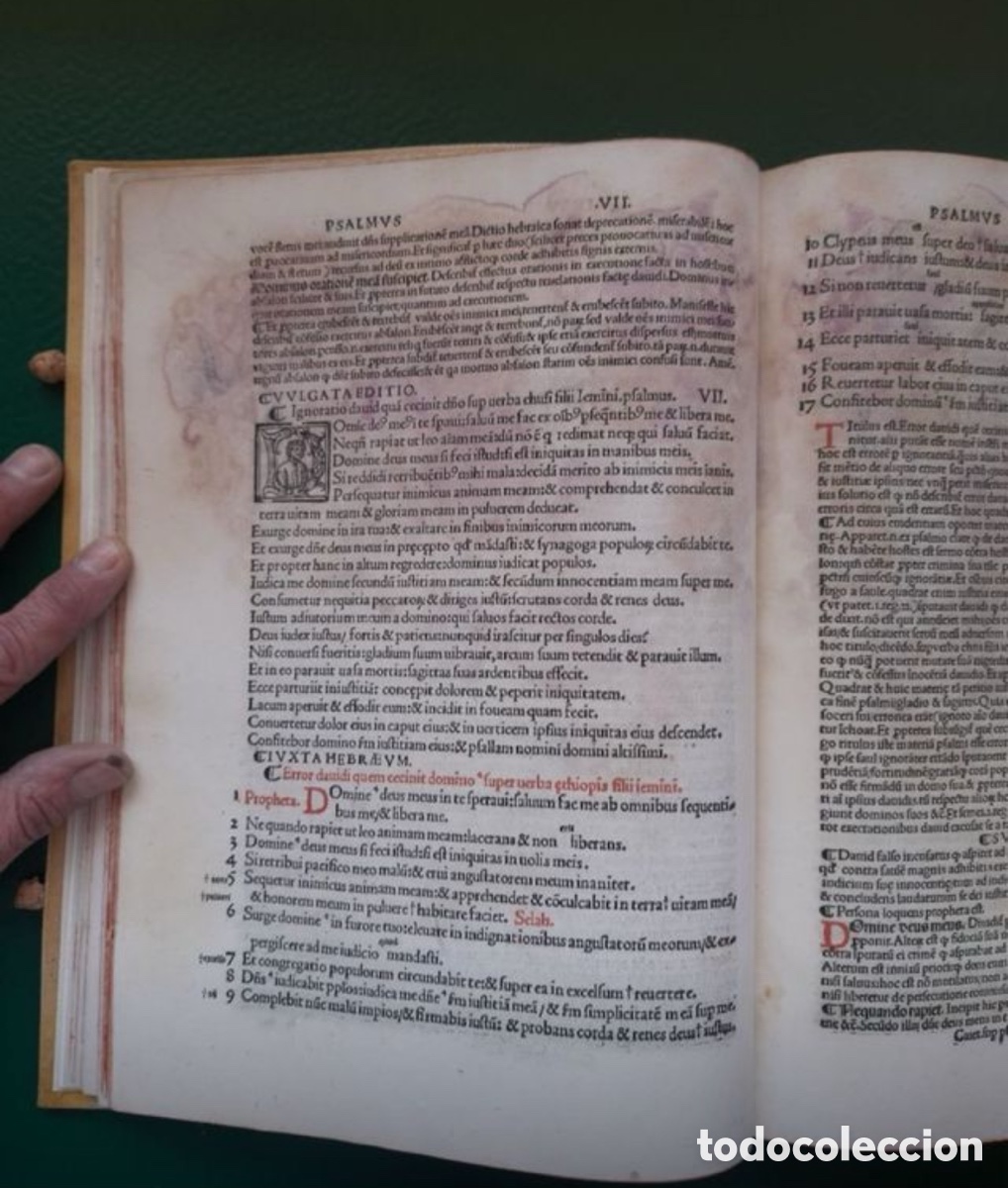 Libros antiguos: Libro de los Salmos a&ntilde;o 1530 - Foto 3