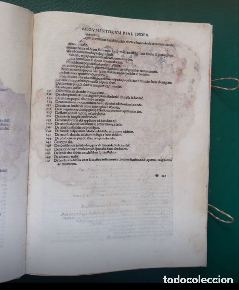 Libros antiguos: Libro de los Salmos a&ntilde;o 1530 - Foto 8
