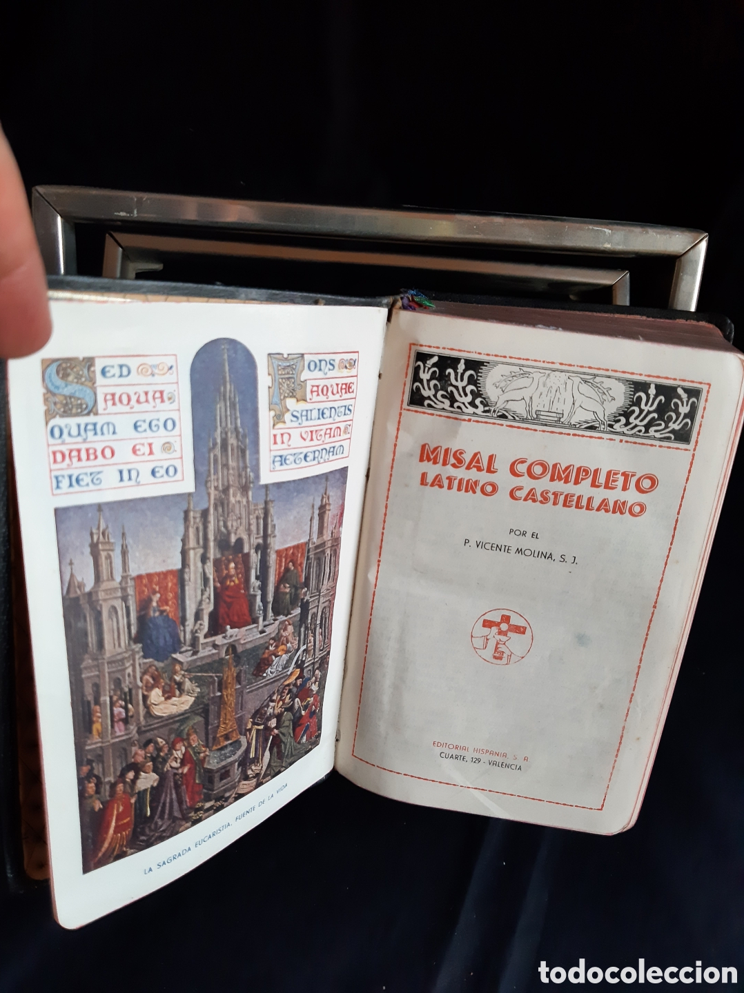 Libros antiguos: Misal Completo Latino - Foto 1