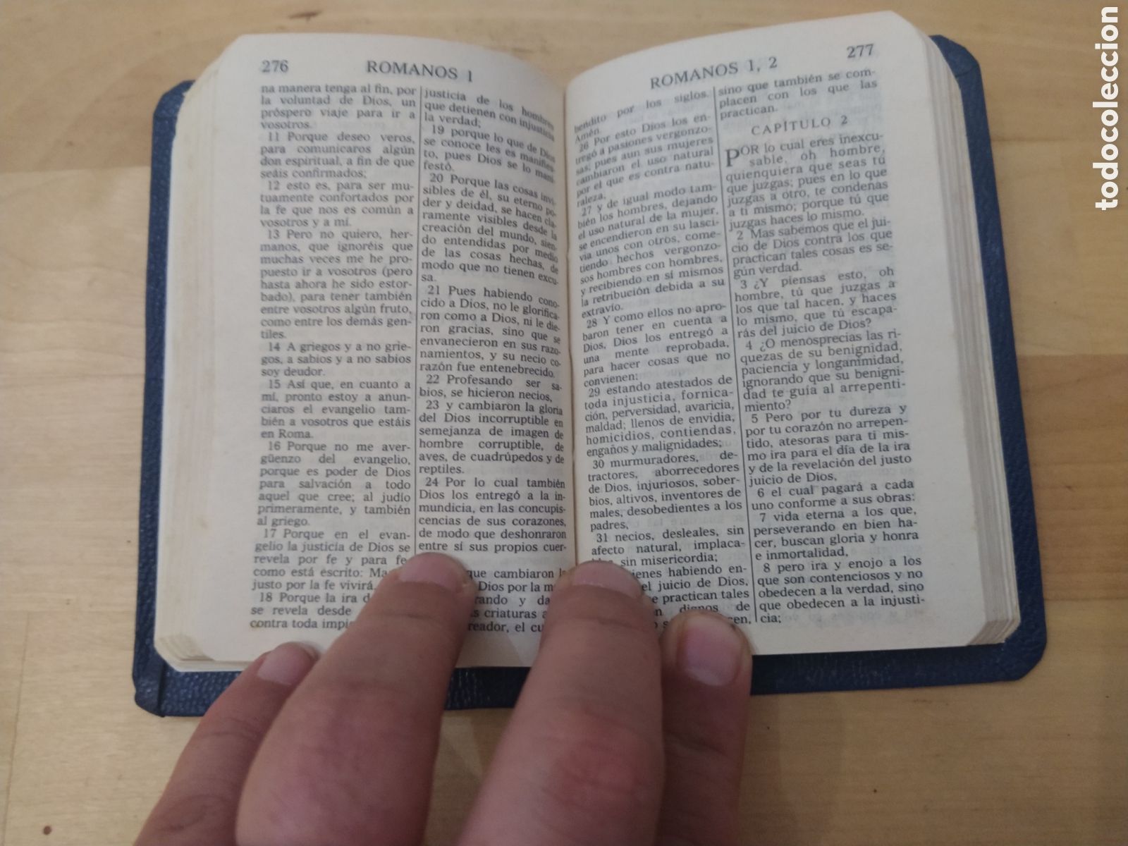Libros antiguos: NUEVO TESTAMENTO - SALMOS Y PROVERBIOS - Foto 2
