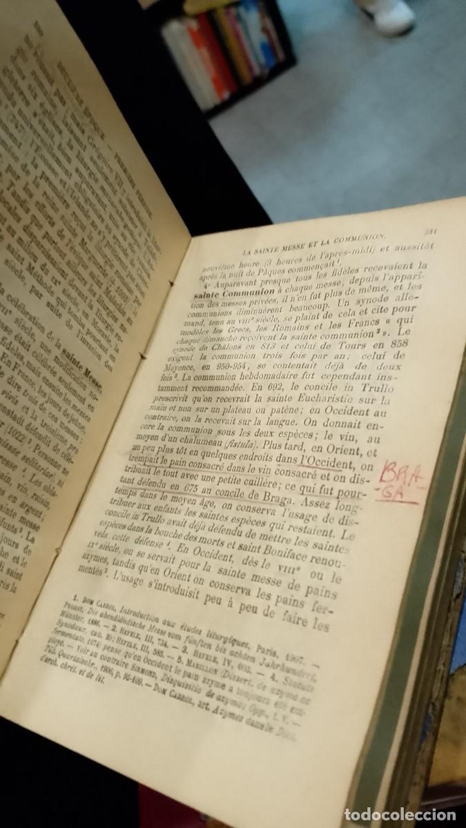Libros antiguos: Manuel D&acute;Histoire Eccl&eacute;siastique 1903 P. Ren&eacute; Hedde - Foto 7