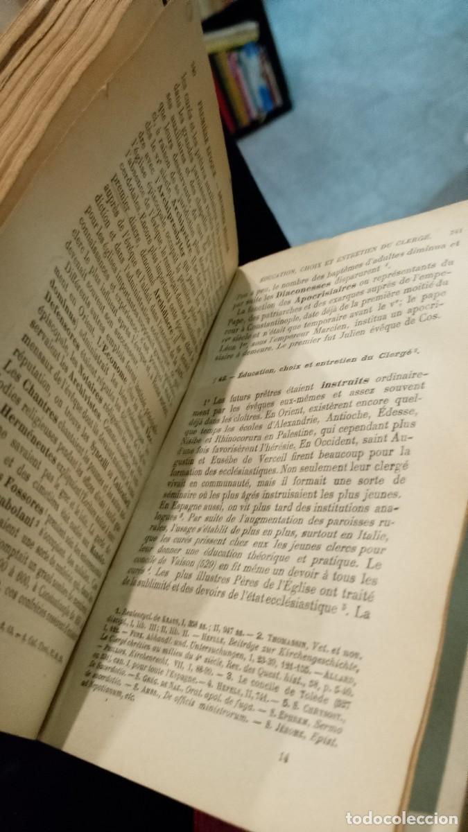 Libros antiguos: Manuel D&acute;Histoire Eccl&eacute;siastique 1903 P. Ren&eacute; Hedde - Foto 8