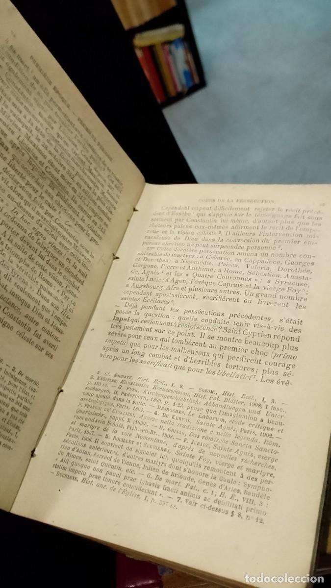 Libros antiguos: Manuel D&acute;Histoire Eccl&eacute;siastique 1903 P. Ren&eacute; Hedde - Foto 9