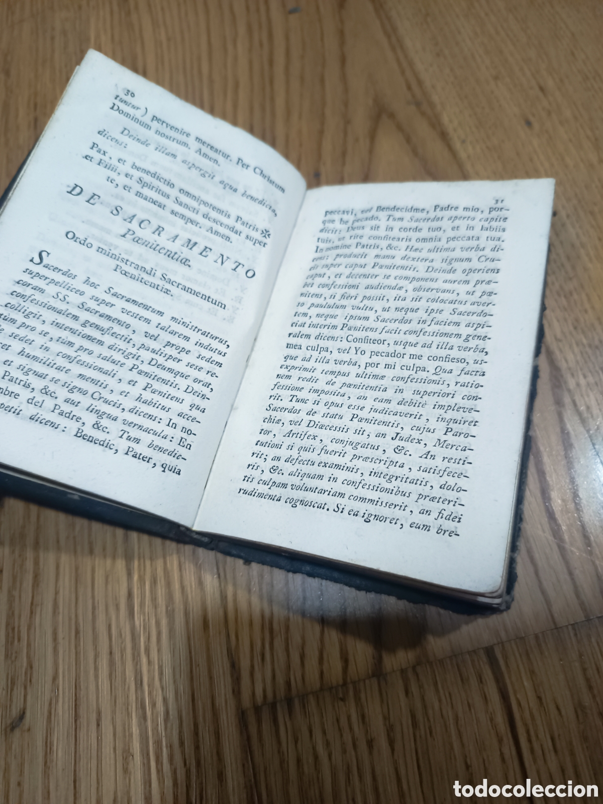 Libros antiguos: Parvus codex SACRORUM RITUUM - Foto 4