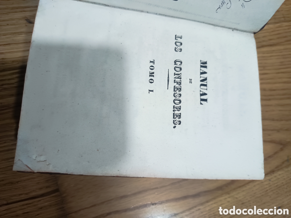 Libros antiguos: Manual del confesor 2 tomos - Foto 2