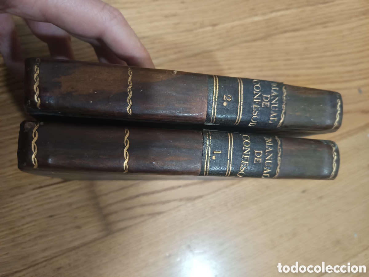 Libros antiguos: Manual del confesor 2 tomos - Foto 1