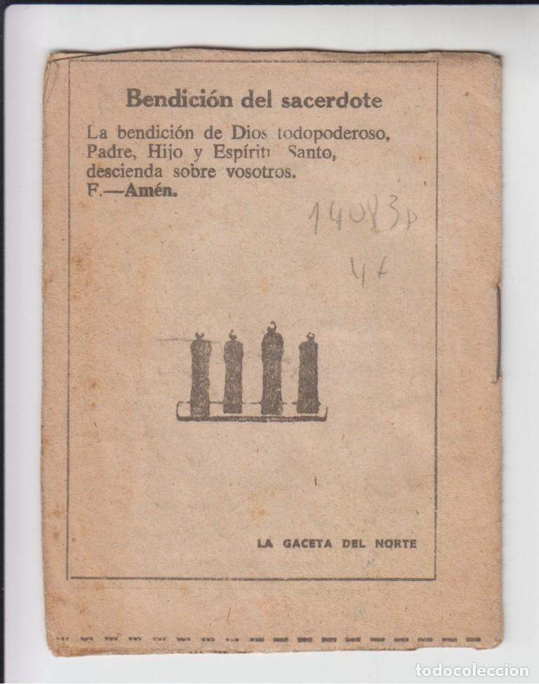 Libros antiguos: Librillo MISA EN CASTELLANO - Foto 2