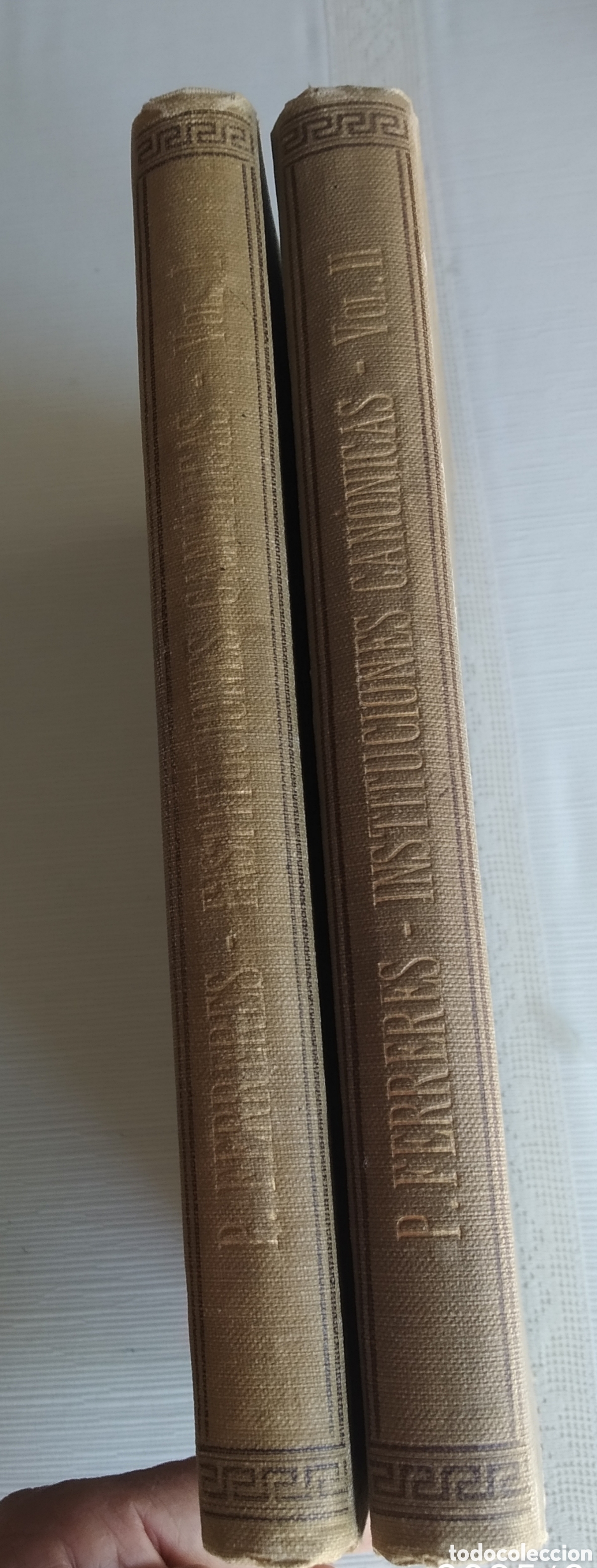 Libros antiguos: 1917.INSTITUCIONES CAN&Oacute;NICAS. - Foto 2