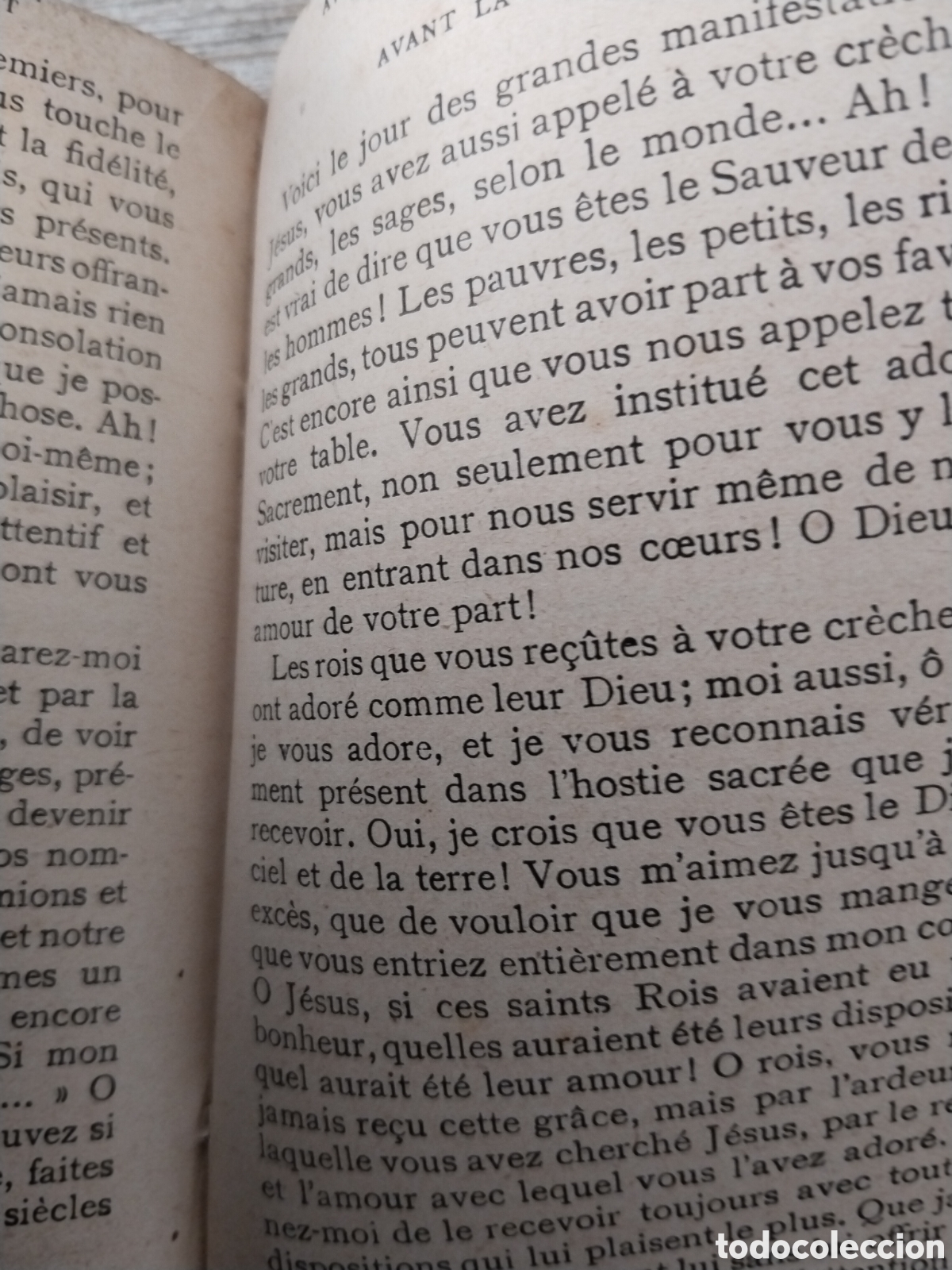 Libros antiguos: Las Comuniones Fervientes. Libro en franc&eacute;s - Foto 3