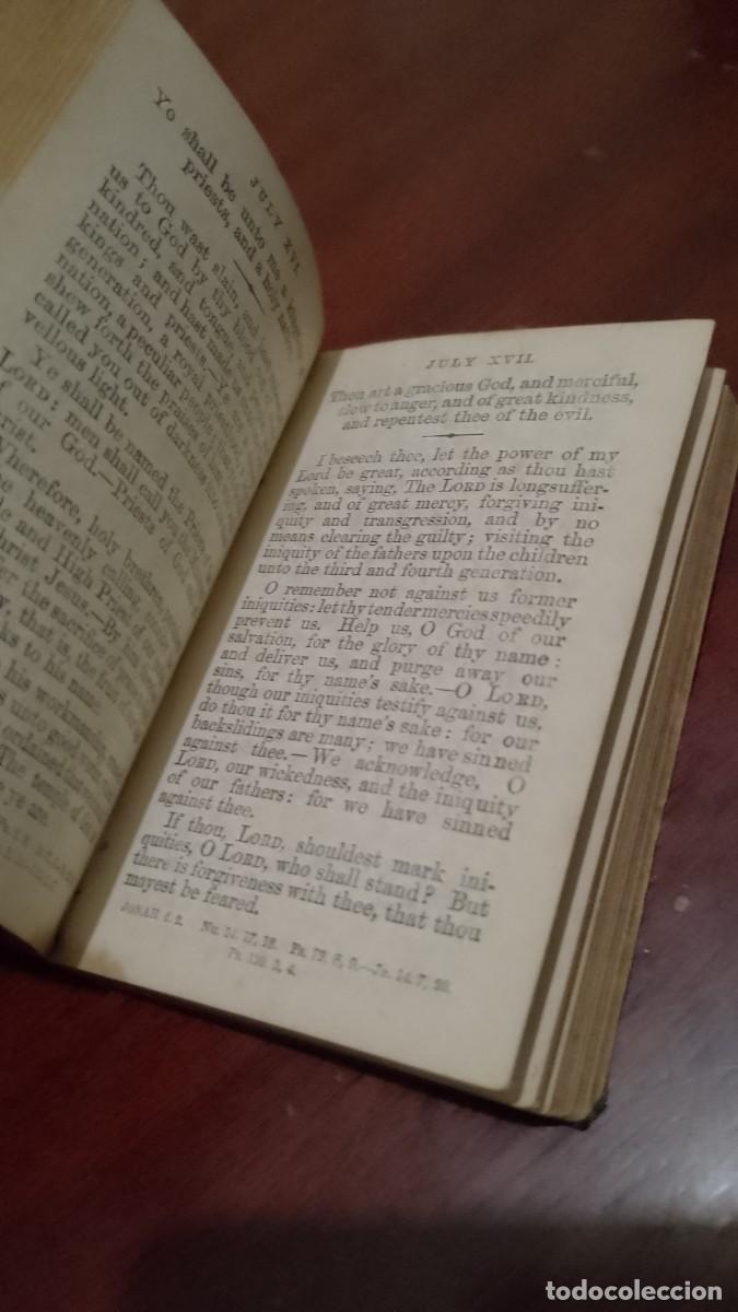 Libros antiguos: Daily Light on the Daily Path a Devotional text hour - Foto 2