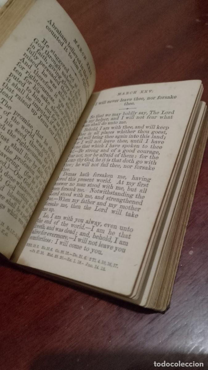 Libros antiguos: Daily Light on the Daily Path a Devotional text hour - Foto 3