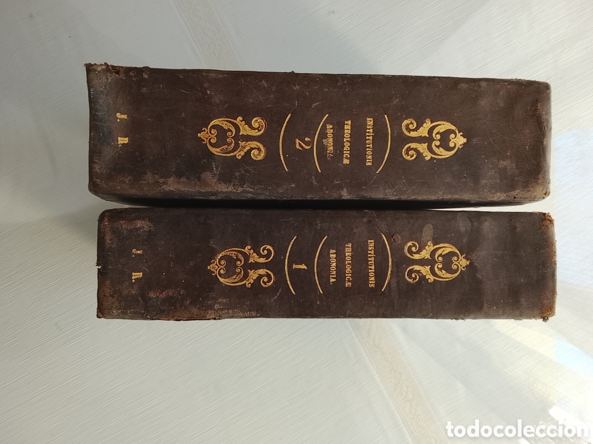 Libros antiguos: 1744. INSTITUTIONIS THEOLOGICAE ABONONIA. - Foto 2