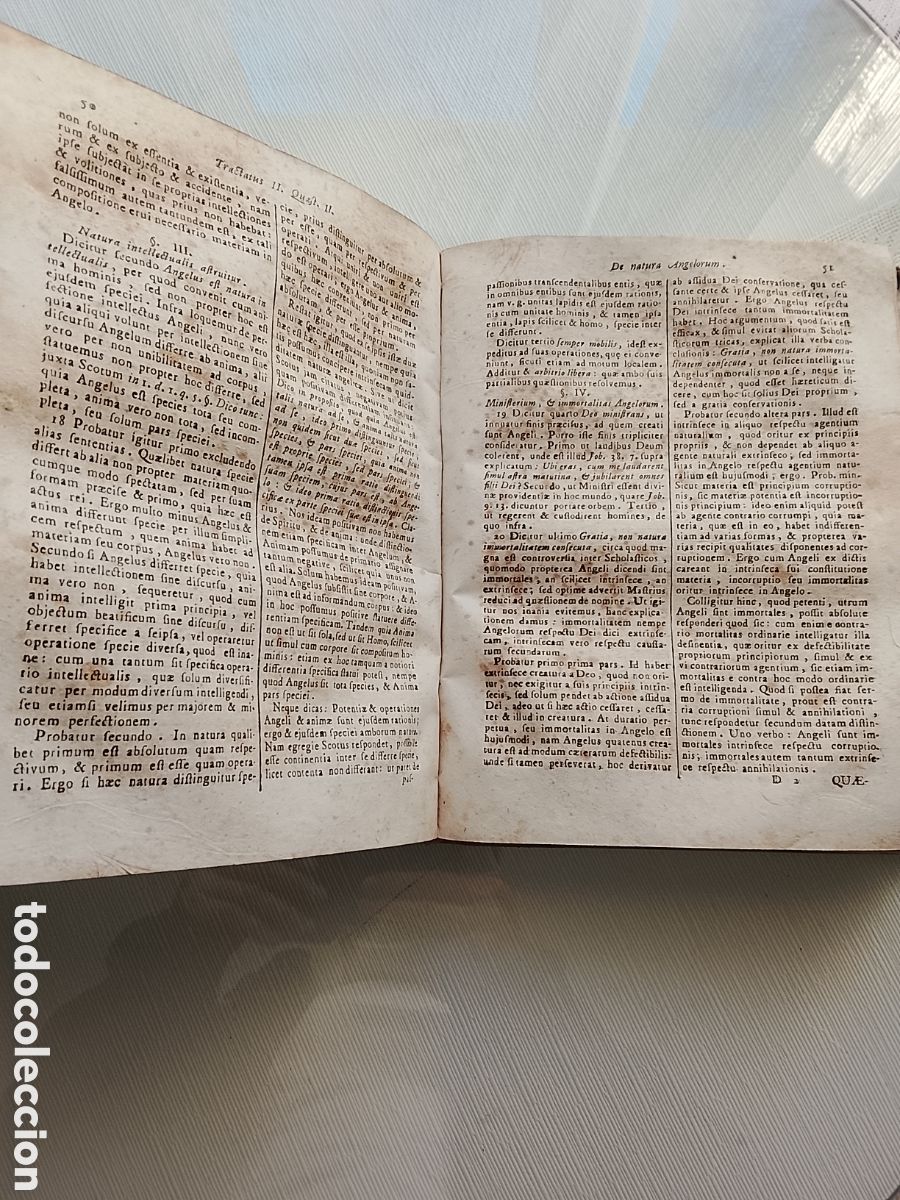 Libros antiguos: 1744. INSTITUTIONIS THEOLOGICAE ABONONIA. - Foto 6