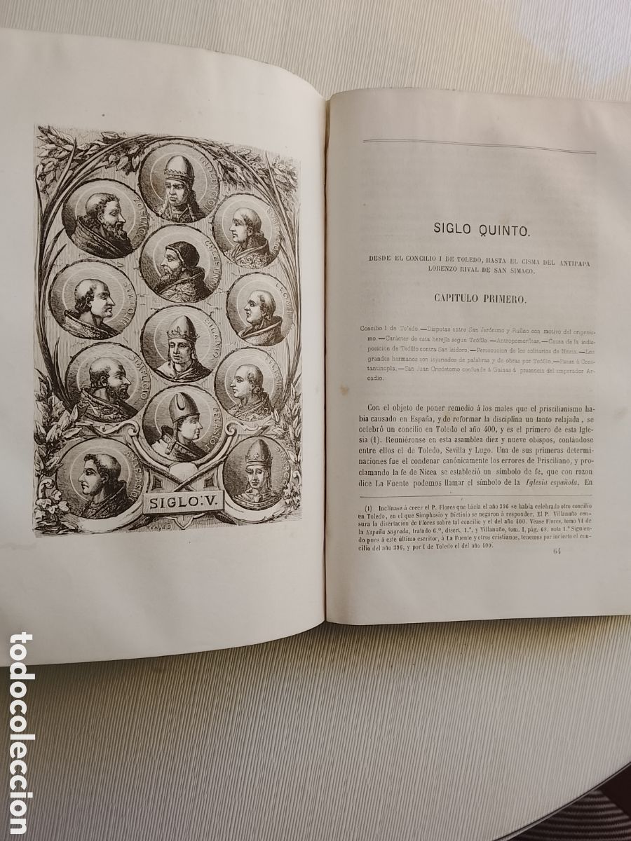 Libros antiguos: 1867.HISTORIA DE LA IGLESIA. - Foto 14