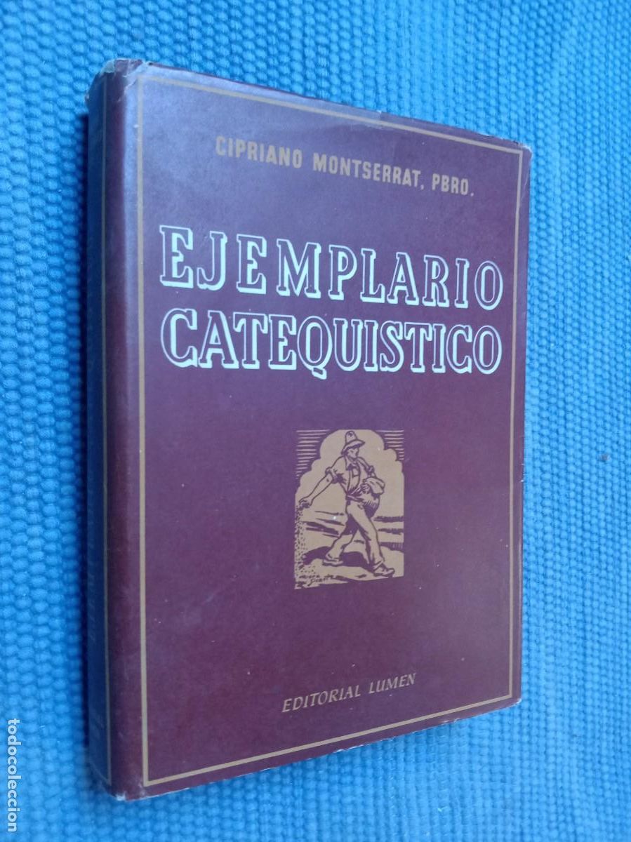 Libros antiguos: Ejemplario catequ&iacute;stico - Foto 1