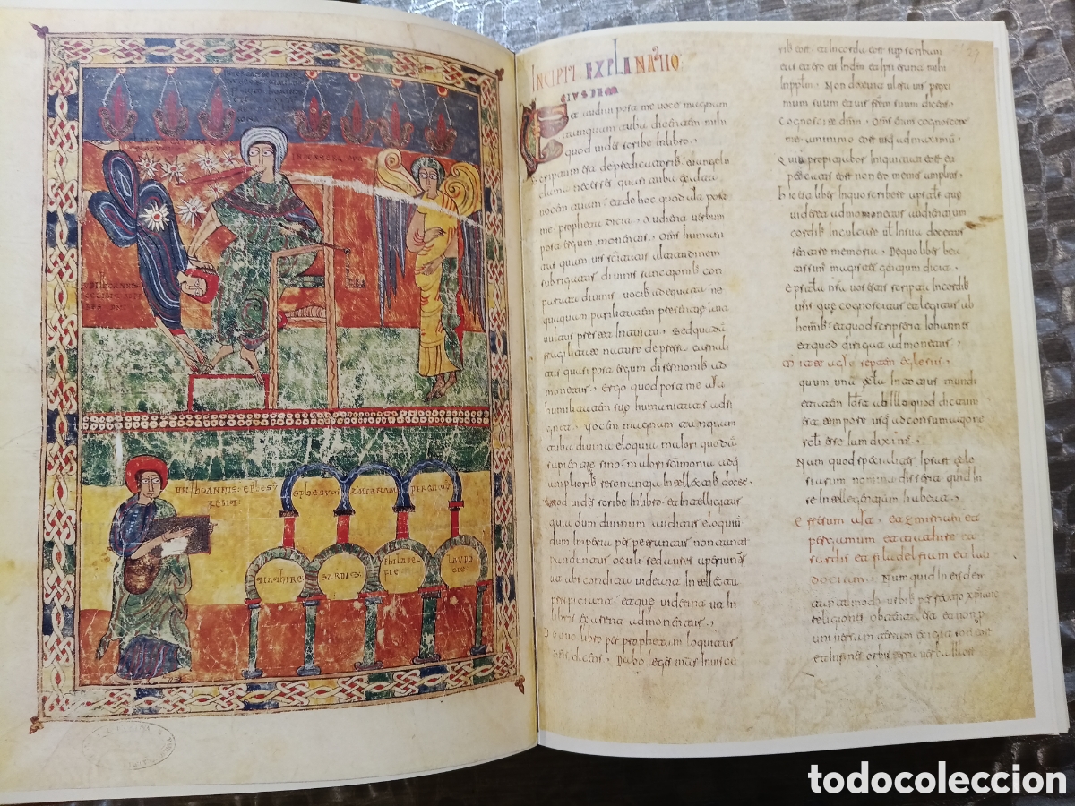 Libros antiguos: Beato de Valcavado facsimil - Foto 4