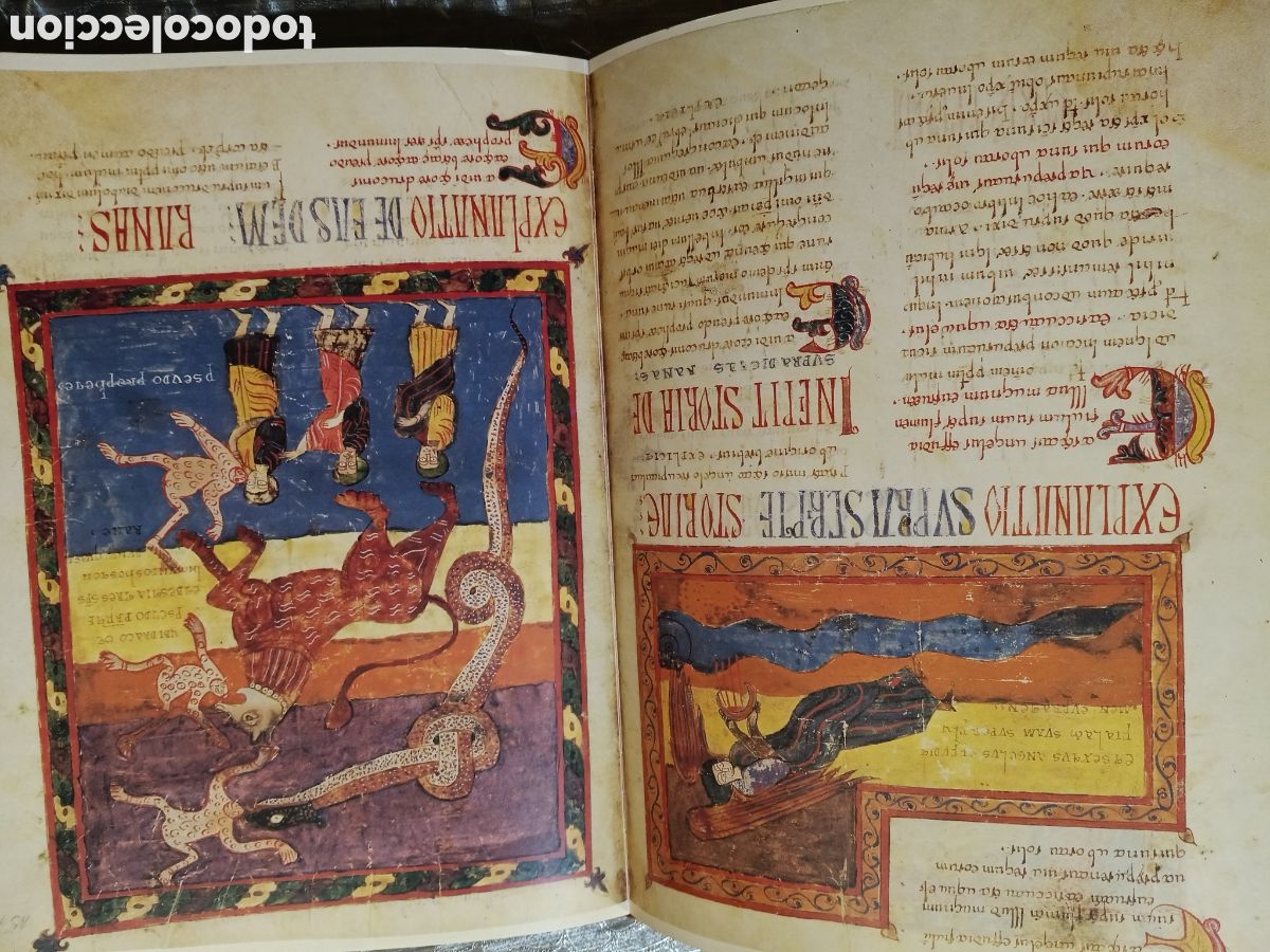 Libros antiguos: Beato de Valcavado facsimil - Foto 8