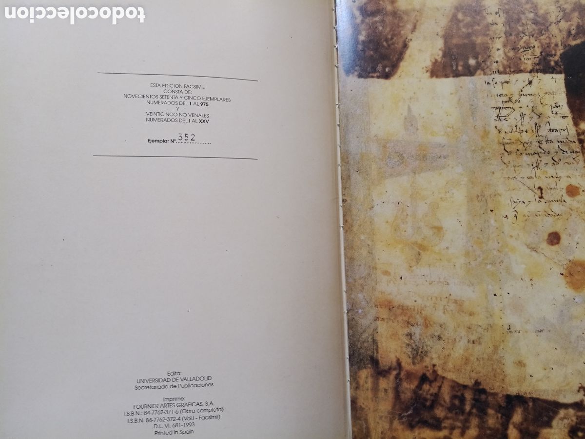 Libros antiguos: Beato de Valcavado facsimil - Foto 10