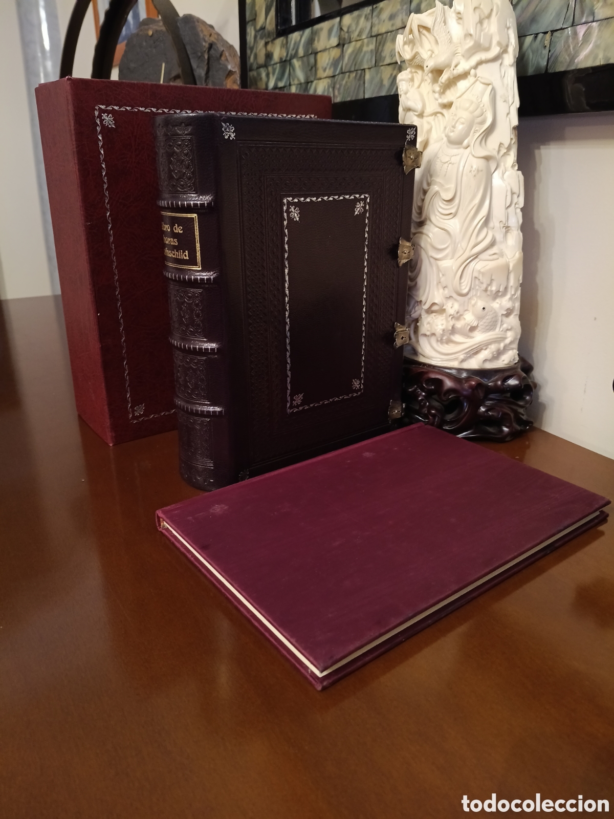 Libros antiguos: LIBRO DE HORAS DE ROTHSCHILD, facsimil. - Foto 1