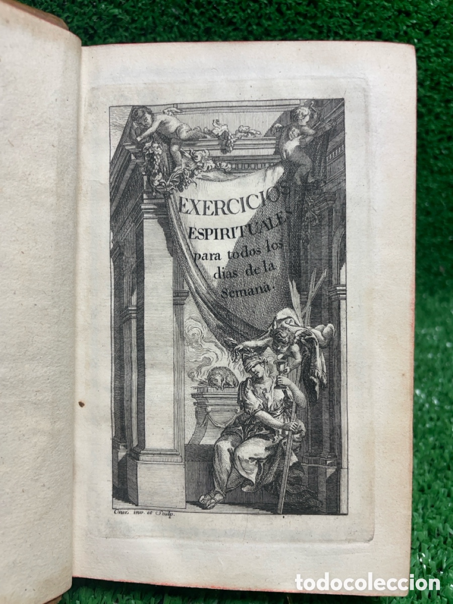 Libros antiguos: Oraciones y Ejercicios Espirituales- Luis de Granada-B5 - Foto 4