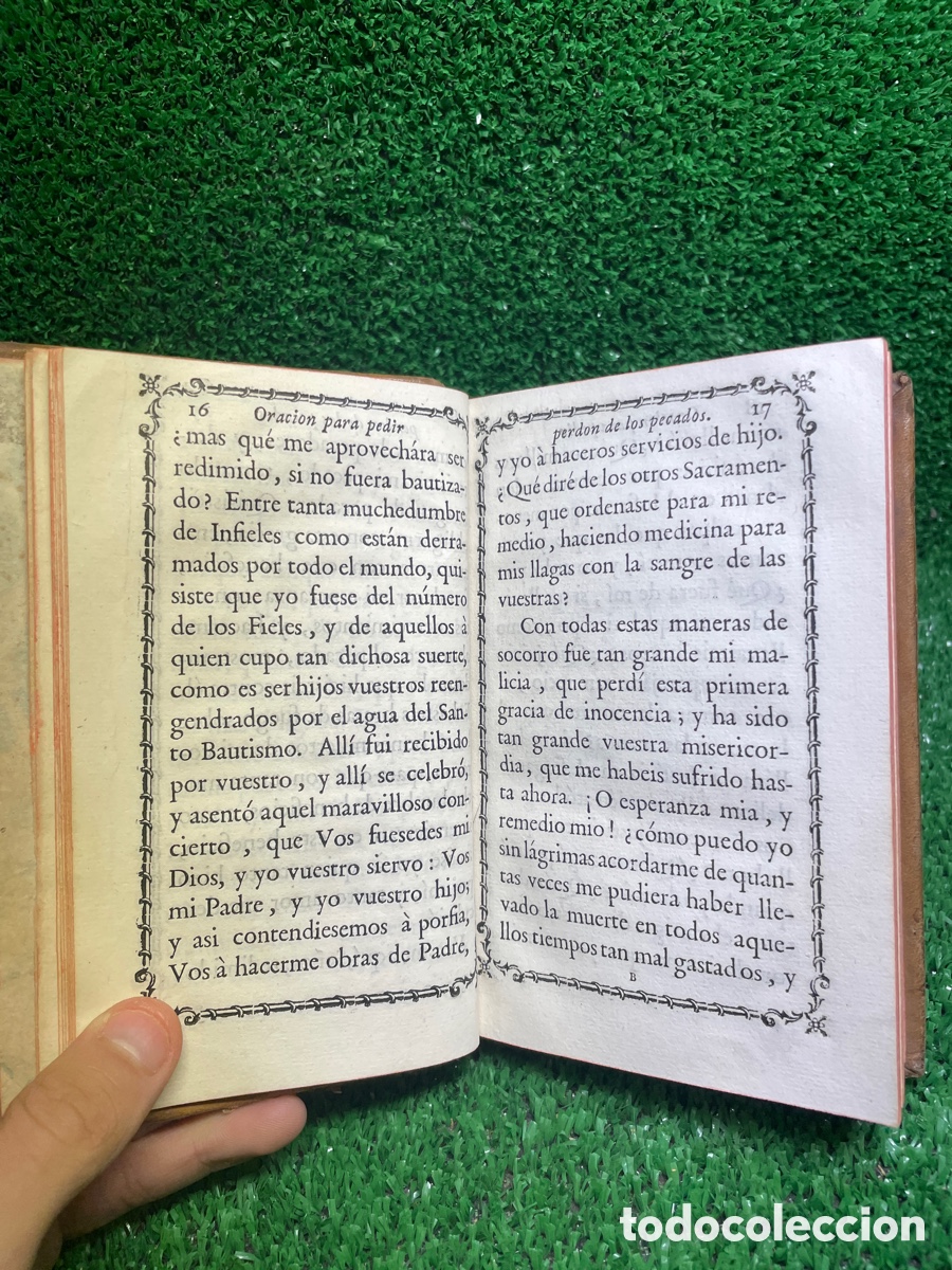 Libros antiguos: Oraciones y Ejercicios Espirituales- Luis de Granada-B5 - Foto 6