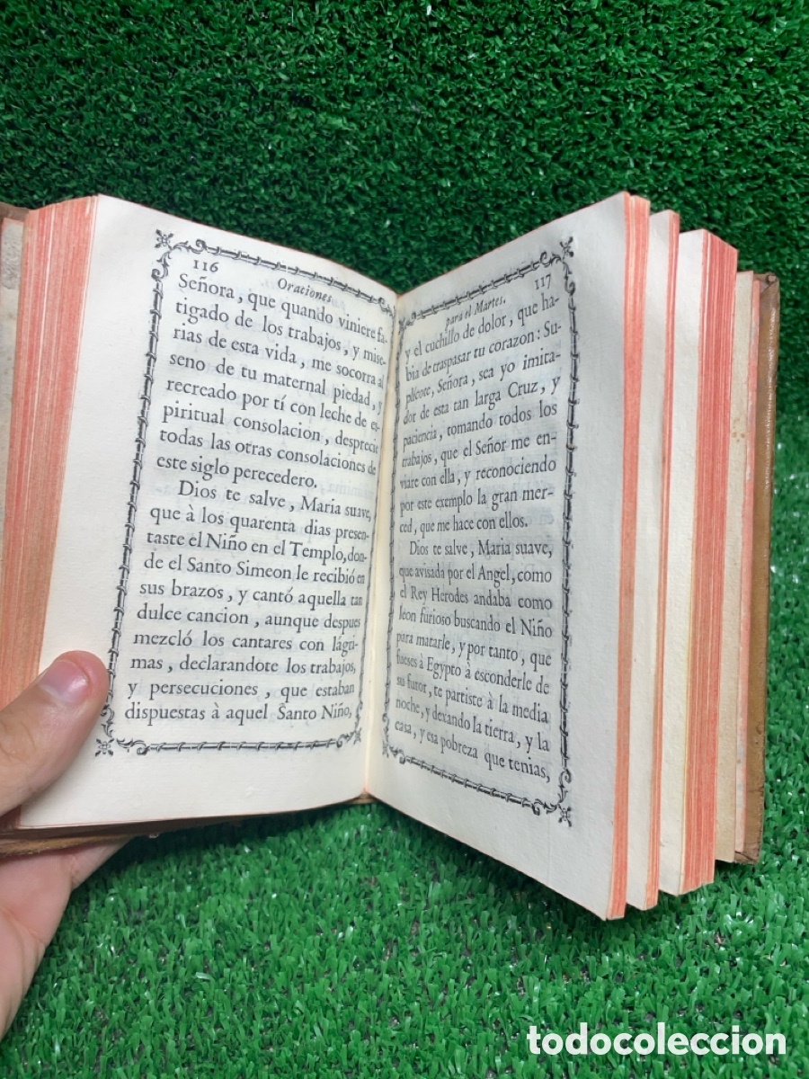 Libros antiguos: Oraciones y Ejercicios Espirituales- Luis de Granada-B5 - Foto 7