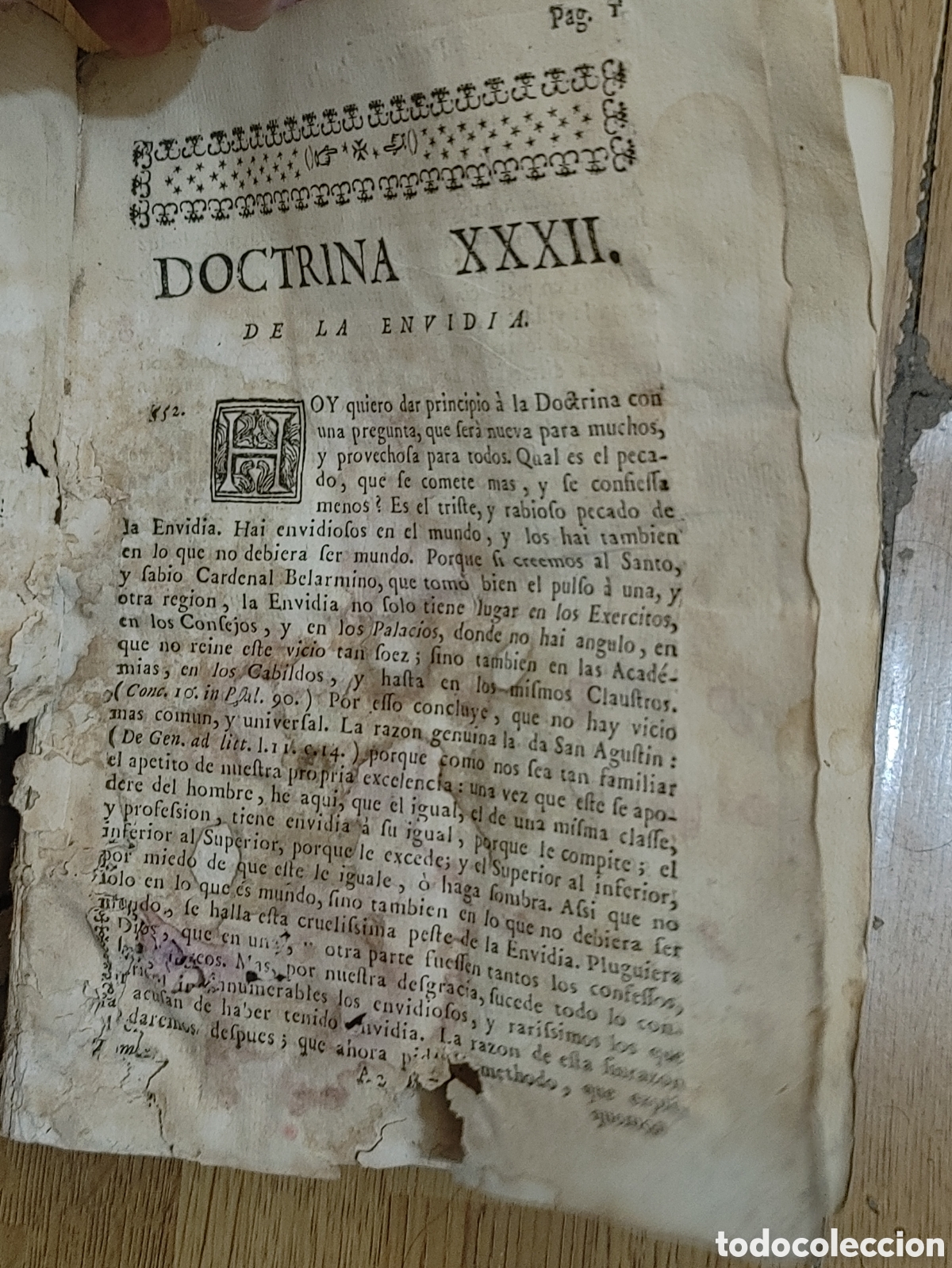 Libros antiguos: PRACTICA DE LA PALABRA DE DIOS . A&ntilde;o de 1753. - Foto 4