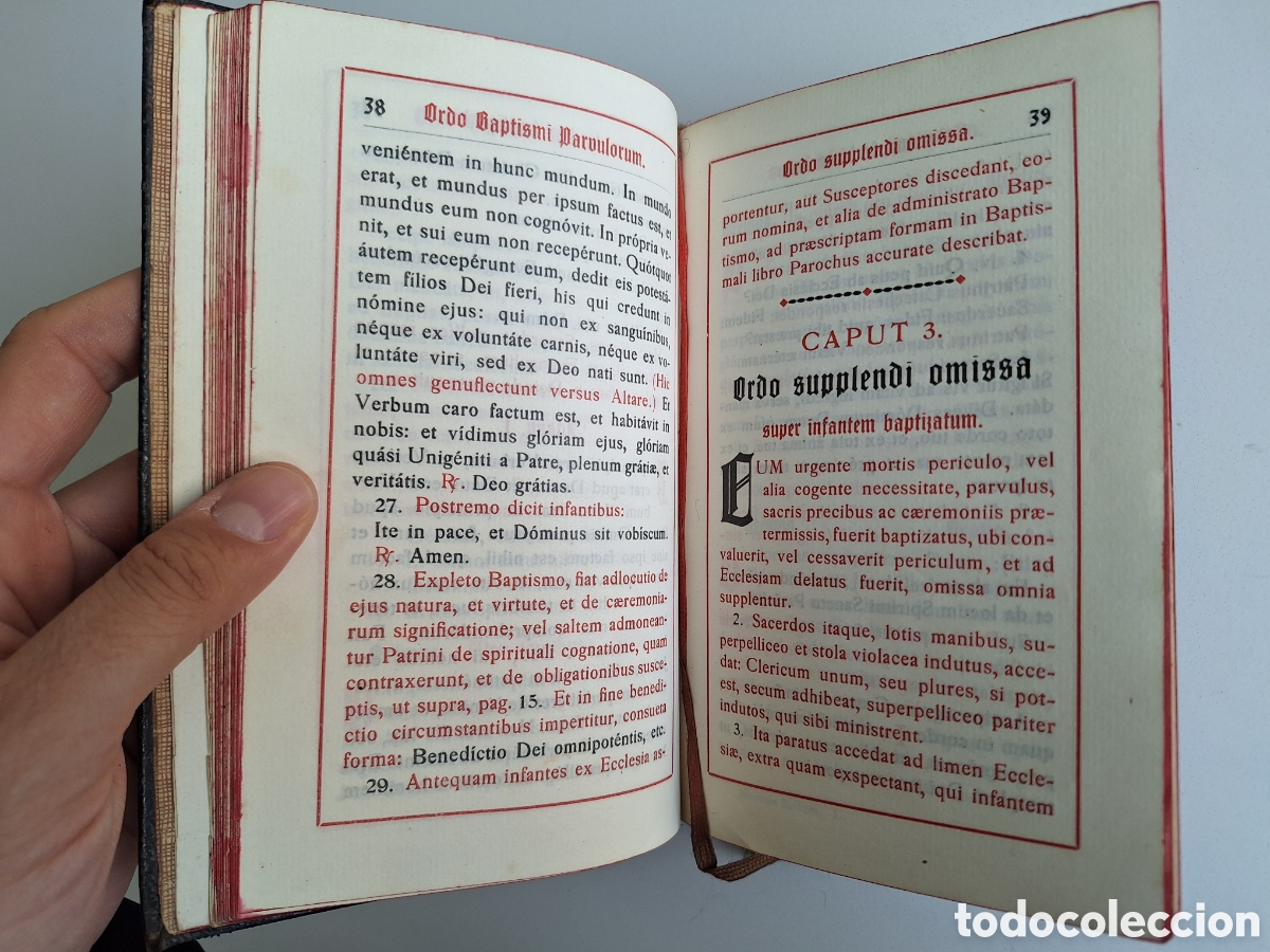 Libros antiguos: Manuale Rituum, Barcinone 1916 - Foto 7
