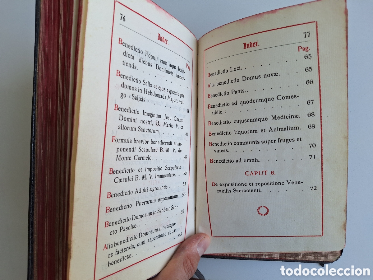 Libros antiguos: Manuale Rituum, Barcinone 1916 - Foto 12