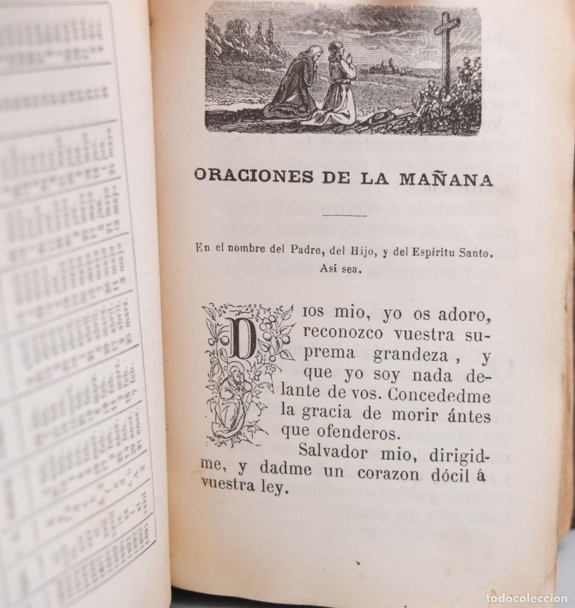 Libros antiguos: Misal antiguo con tapas en n&aacute;car - Foto 7
