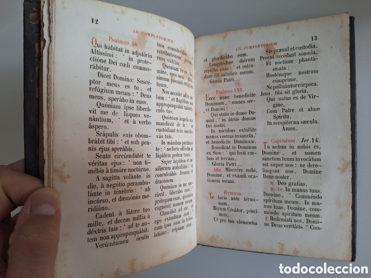 Libros antiguos: Oficio Inmaculada, latin, a&ntilde;o 1863 - Foto 10