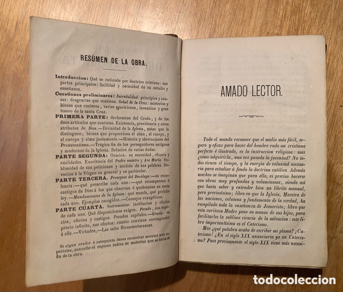 Libros antiguos: Tesoro del catequista - Foto 5