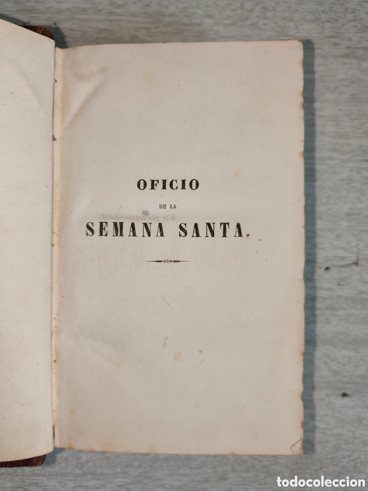 Libros antiguos: Oficio de la Semana Santa - Foto 3
