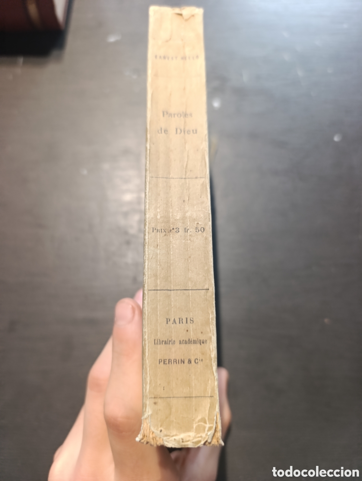 Libros antiguos: ERNEST HELLO Paroles de Dieu - Foto 2