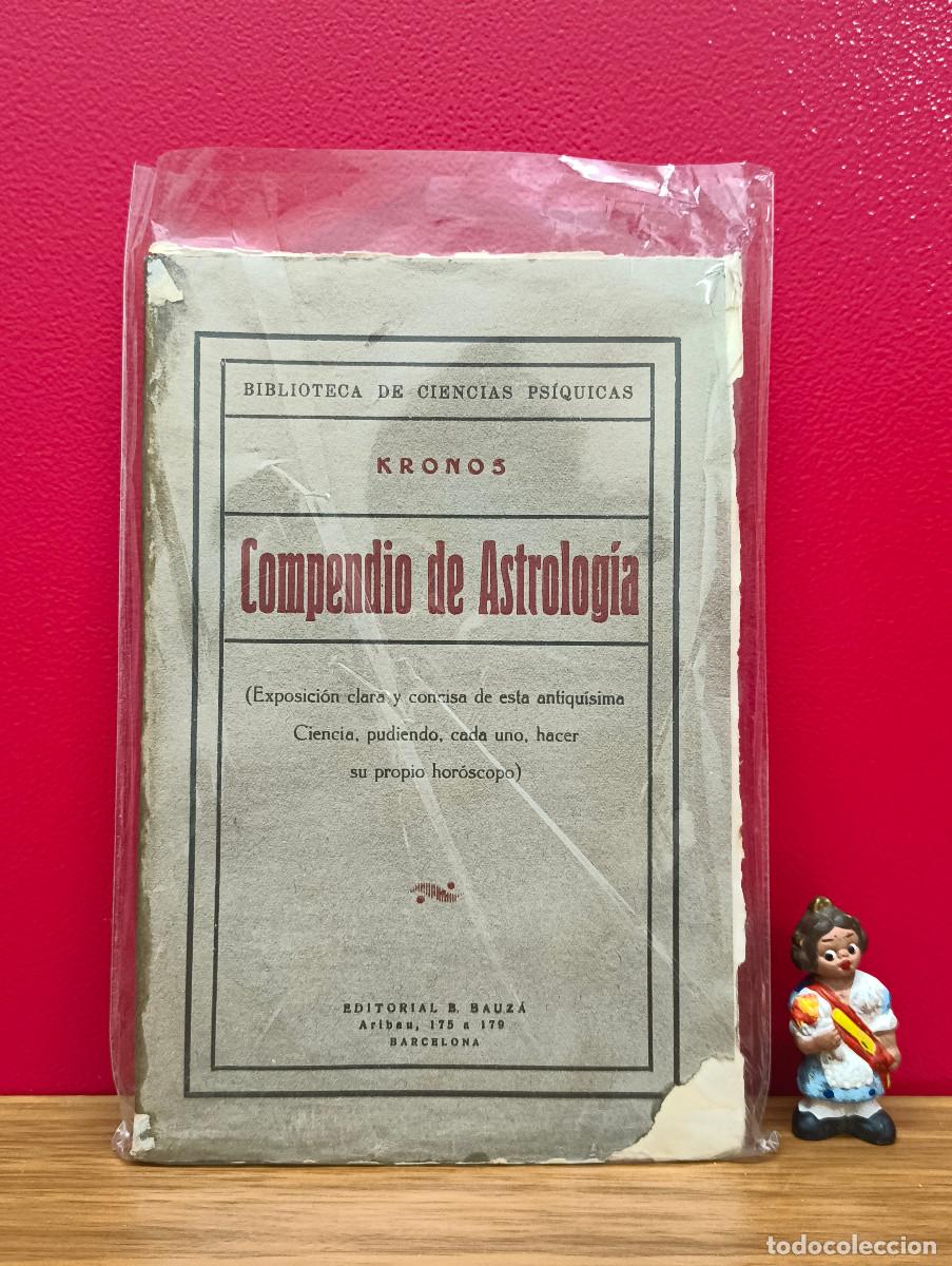 Libros antiguos: Compendio de astrolog&iacute;a &ndash; Kronos - Foto 1
