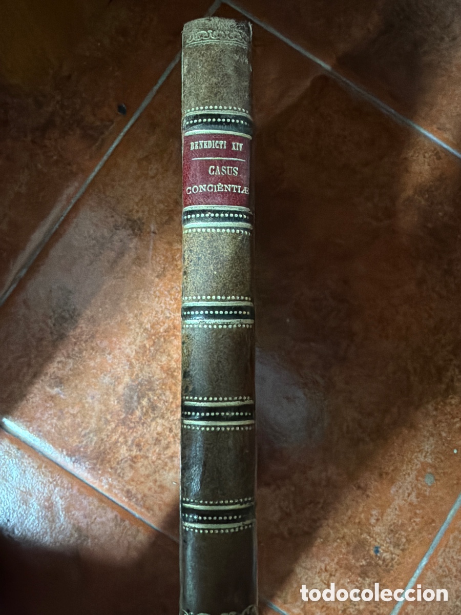 Libros antiguos: CASUS CONSCIENTIAE BENEDICTI - Foto 2