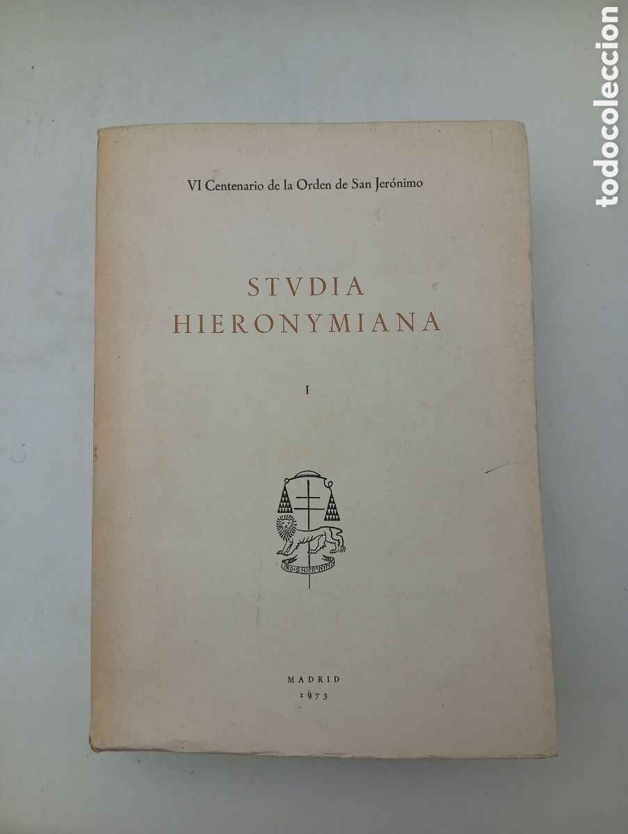Libros antiguos: Studia Hieronymiana 1973 - Foto 1