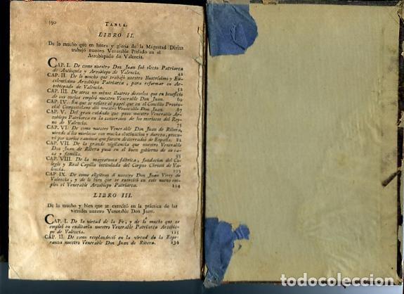Livres anciens: JUAN XIMENEZ religioso minimo de Valencia VIDA DEL BEATO JUAN DE RIBERA 1798
