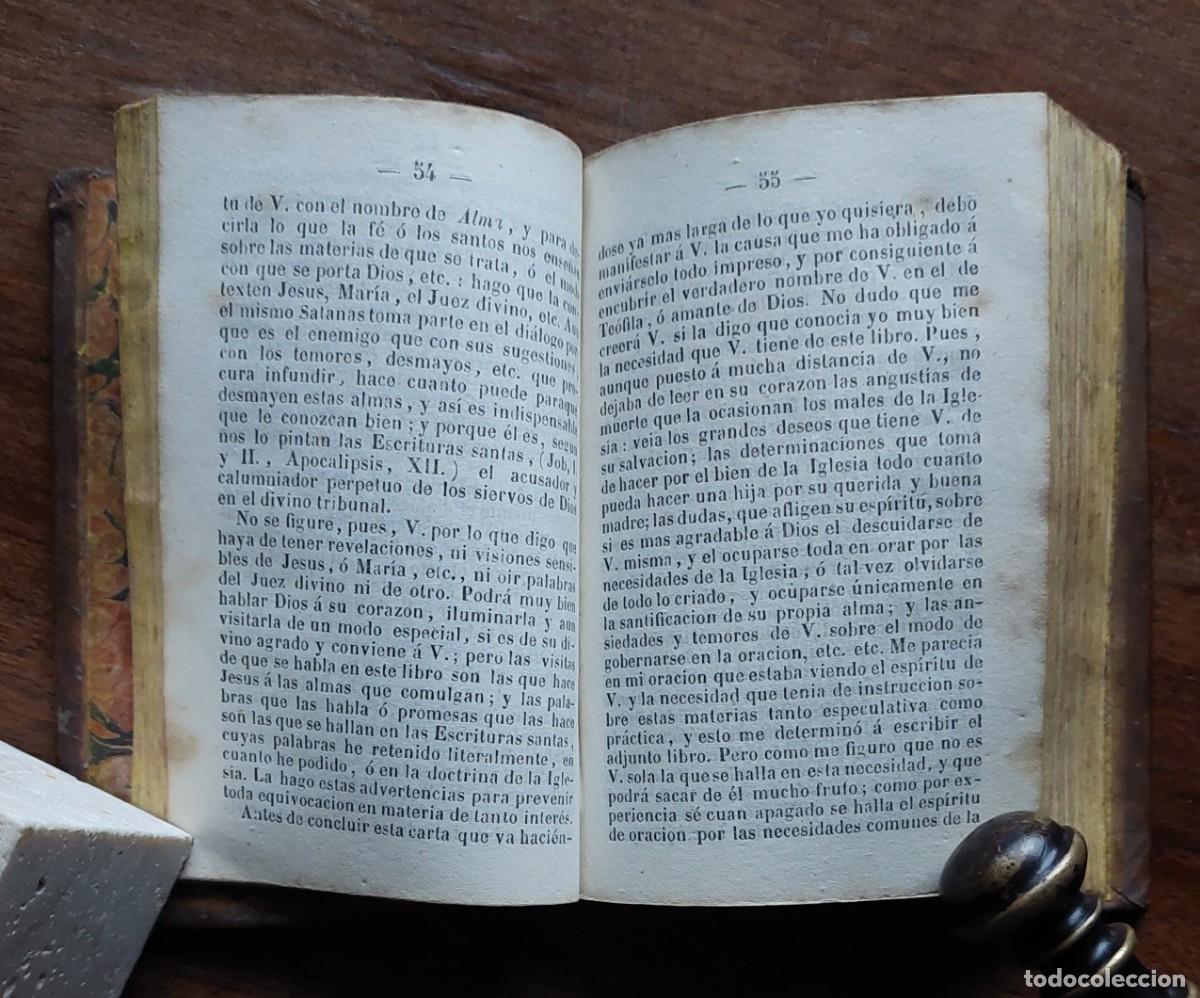 Libros antiguos: LUCHA DEL ALMA CON DIOS 1843 - Foto 4