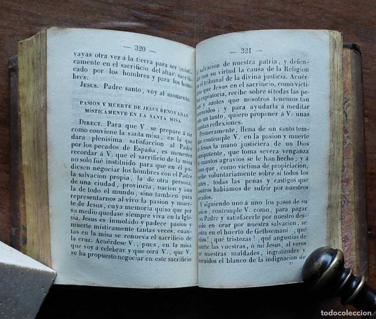 Libros antiguos: LUCHA DEL ALMA CON DIOS 1843 - Foto 6