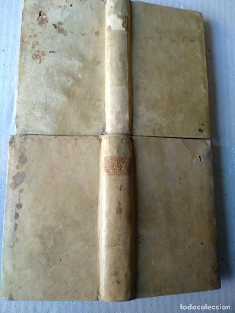 Antiquarische B&uuml;cher: FULGENTII CUNILIATI THEOLOGIA MORALIS UNIVERSA ,tomo I y II,, 1781 pergamino