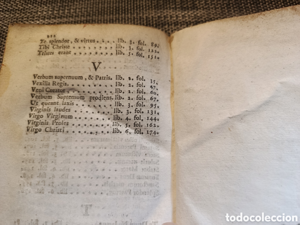 Libros antiguos: Construcci&oacute;n gramatical de los himnos eclesi&aacute;sticos (1771) - Foto 3