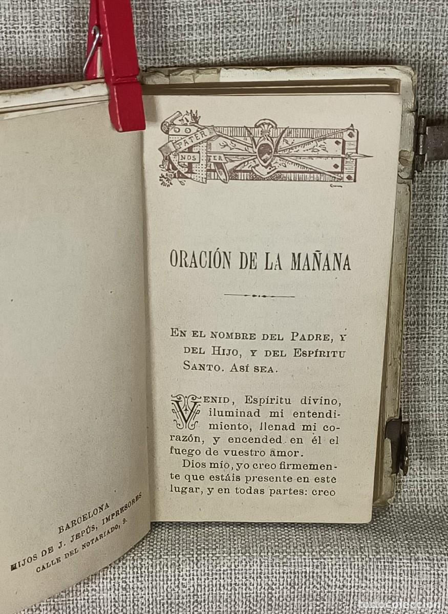 Libros antiguos: Llave del Para&iacute;so. Devocionario 1906 - Foto 6
