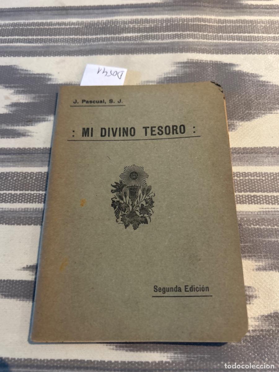 Libri antichi: MI DIVINO TESORO O SEA JESUCRISTO EN LA DIVINA EUCARISTIA, JUAN PASCUAL, 1916
