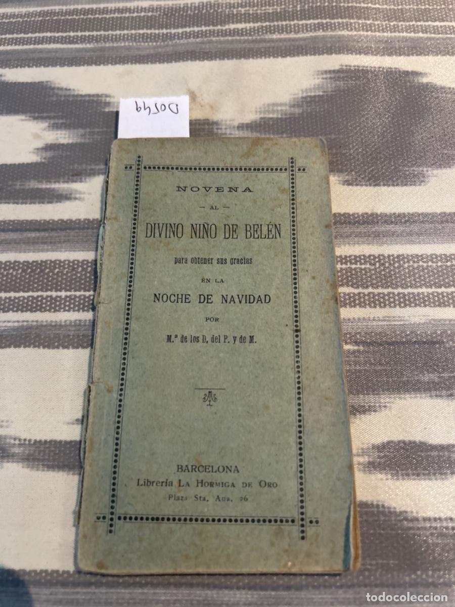 Livros antigos: NOVENA AL DIVINO NI&Ntilde;O DE BELEN PARA OBTENER SUS GRACIAS EN LA NOCHE DE NAVIDAD