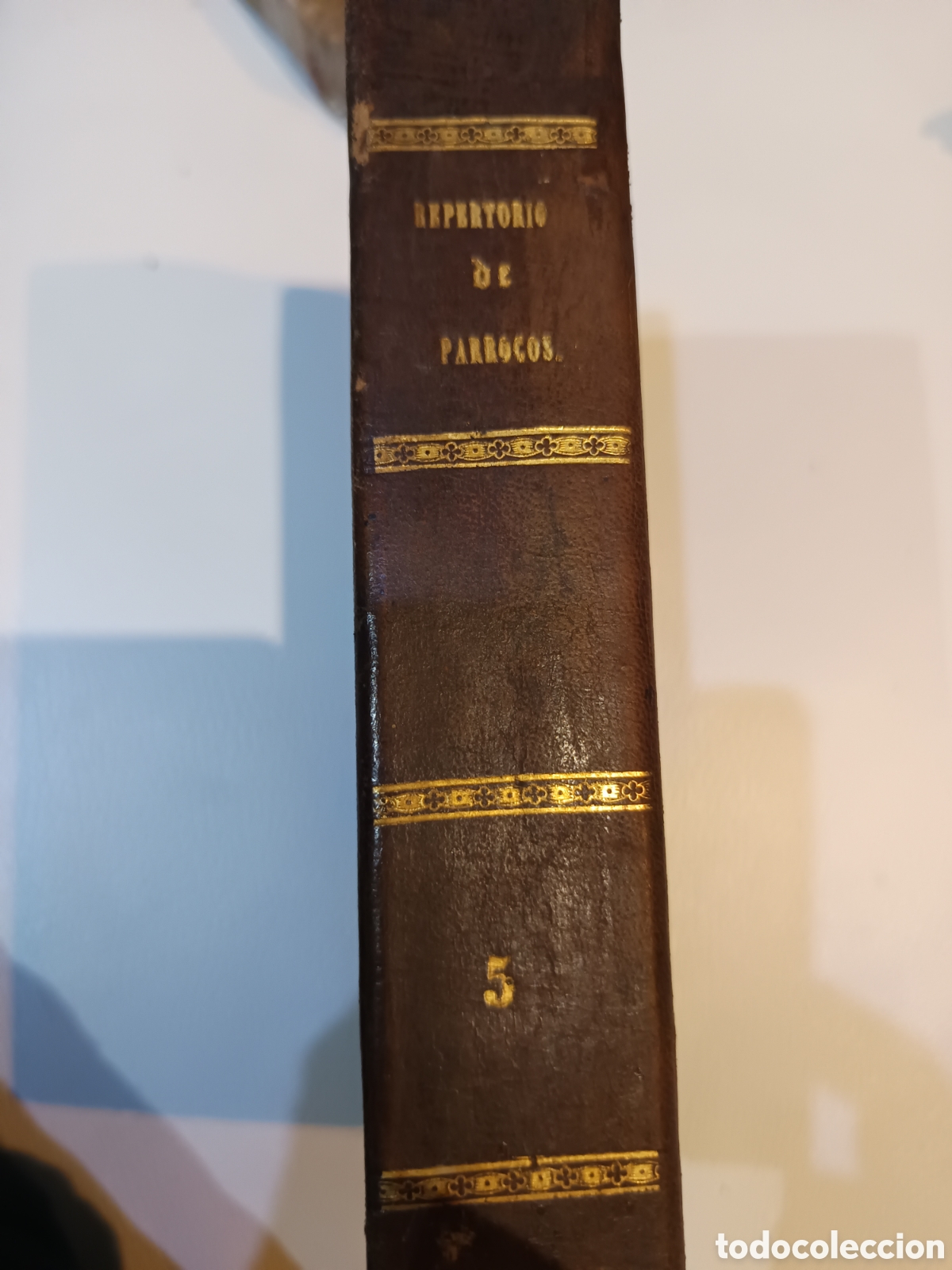 Libros antiguos: Repertorio de parrocos - Foto 2