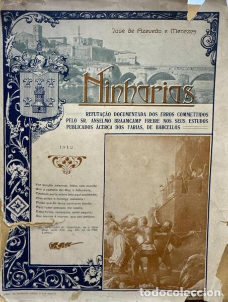 Libros antiguos: AZEVEDO E MENEZES. (Jos&eacute; de) - NINHARIAS. - Foto 1