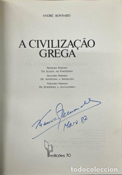 Libros antiguos: BONNARD. (Andr&eacute;) - A CIVILIZA&Ccedil;&Atilde;O GREGA. - Foto 2