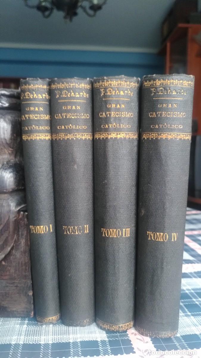 Libros antiguos: Gran Catecismo Cat&oacute;lico - Foto 2